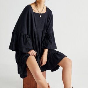 Free People Beach El Mar Textured Mini Dress